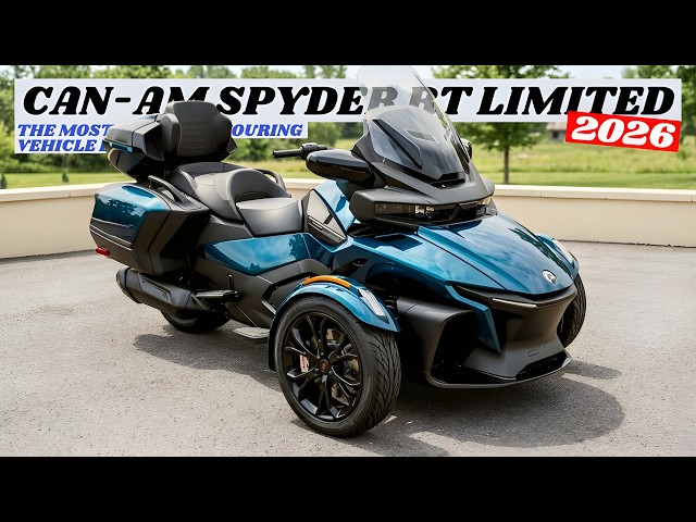 Is the 2026 Can-Am Spyder RT Limited Worth the Price? Full Review