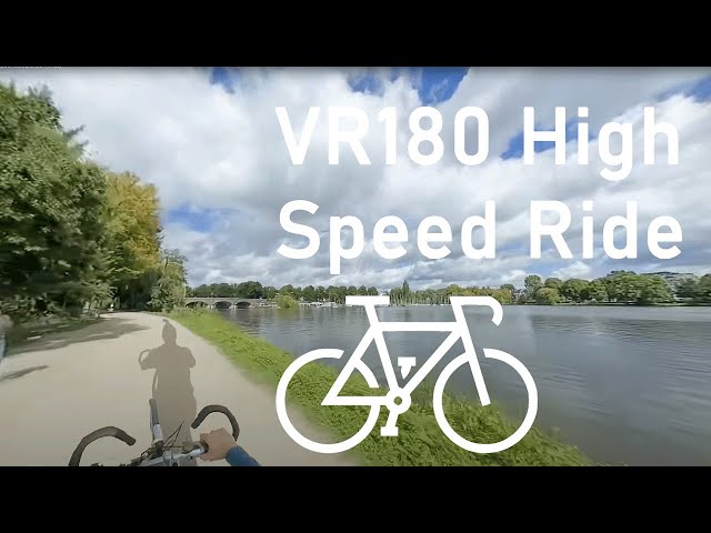 3D Hamburg Alster Bike Ride | VR180 3D