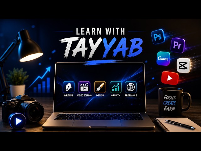 Intro to my Channel | Learn With Tayyab