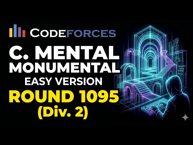 C. Mental Monumental (Easy Version) | Codeforces Round 1095 (Div. 2) | Constest solution