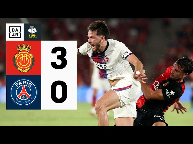 RCD Mallorca vs PSG (3-0) | Resumen y goles | Amistoso