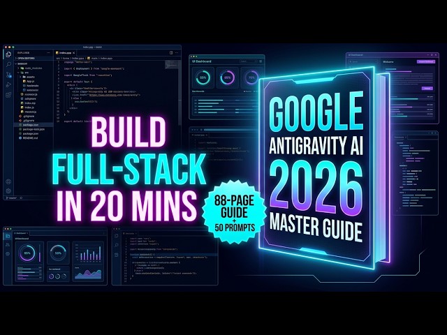 Build Full-Stack Websites in 20 Minutes with Google Antigravity AI