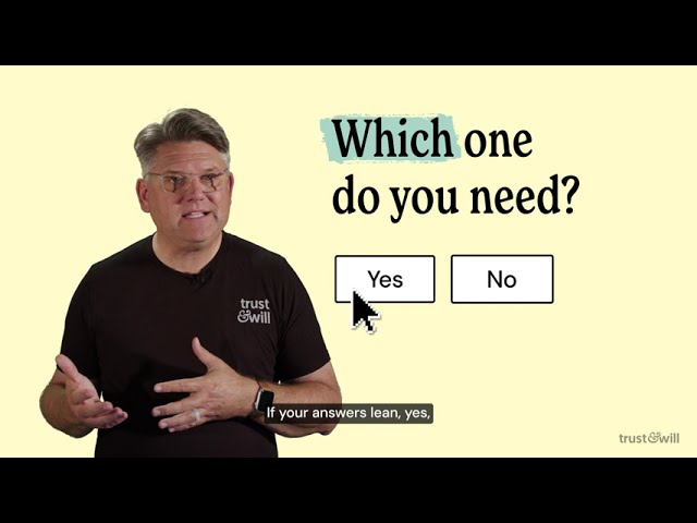 Differences Between Trusts & Wills Explained | Trust & Will