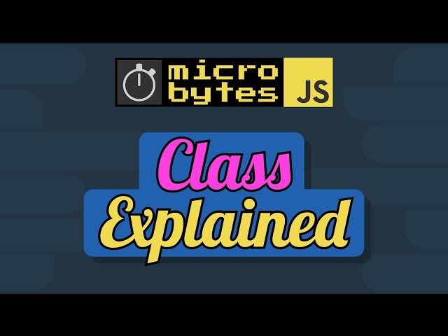 JavaScript Classes In 90 Seconds #JavaScriptJanuary