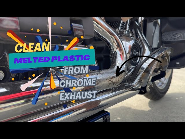 Clean Melted Plastic off Chrome Pipes in 2024