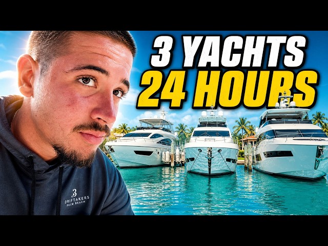 I Drove 3 Luxury Yachts in 24 Hours (Here’s What I Made)