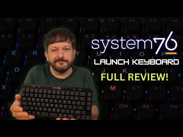 The Best Keyboard for Linux Sysadmins? System76 Launch Keyboard Review