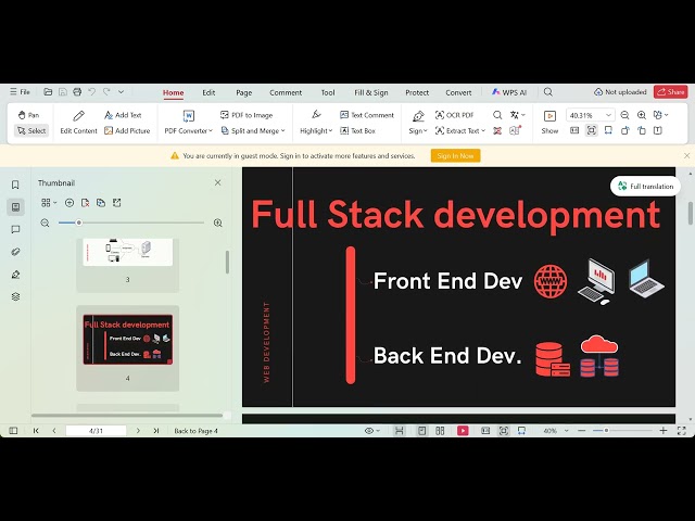 Full-Stack Web Development Tutorial for Beginners