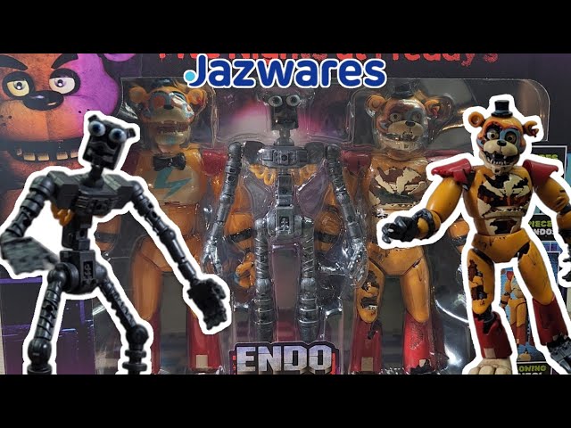 Unboxing Jazwares WAVE 3 Endo Series ⚡️GLAMROCK FREDDY⚡️Action Figure