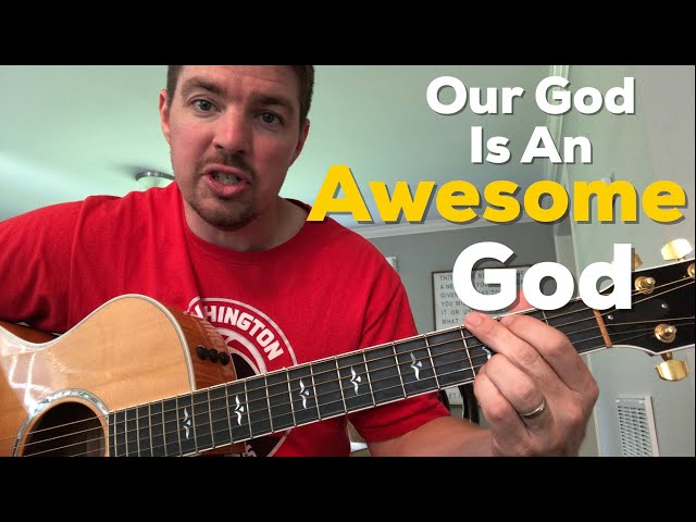 Our God Is An Awesome God | Simple Worship Tutorial | Matt McCoy