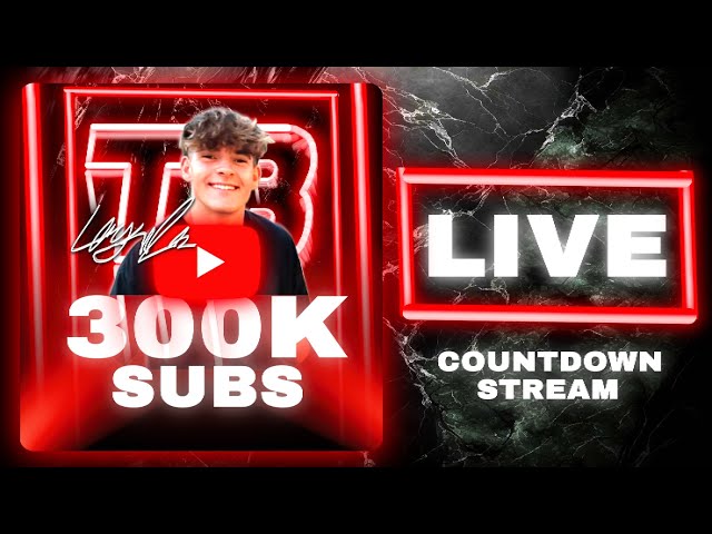 300,000 Subscribers Live Stream
