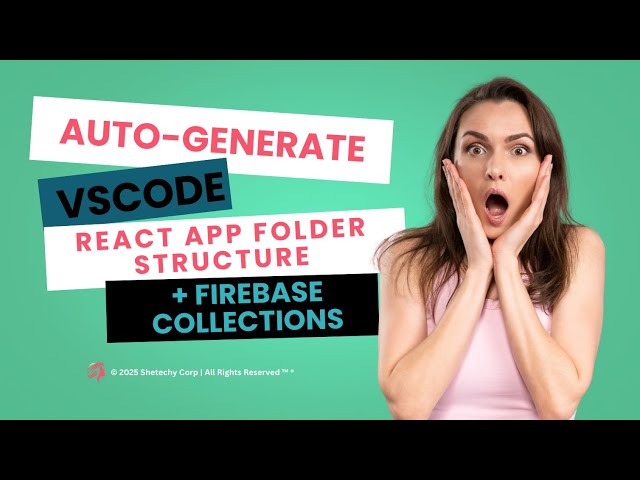How I Used ChatGPT to Auto-Generate My React App Folder Structure + Firebase Collections | SheTechy