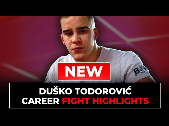 Dusko todorovic Fight Highlights | Updated in 2025