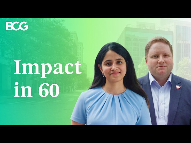 BCG's Impact in Sixty