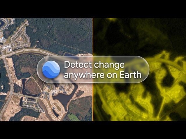 Detect change with Google Earth