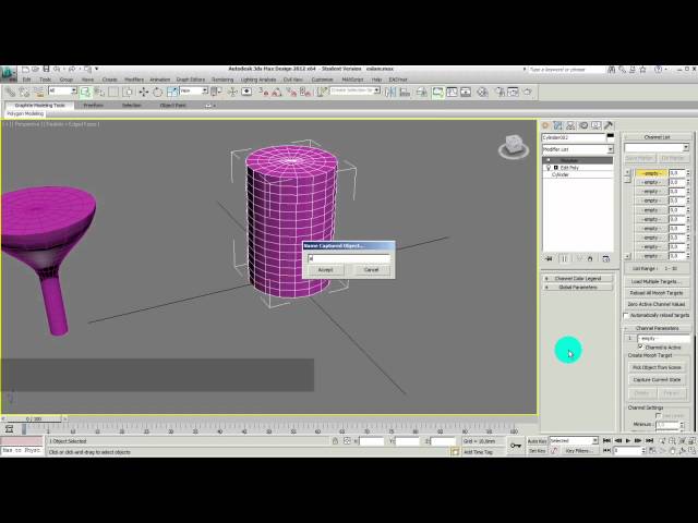 Morpher Modifier in 3ds max