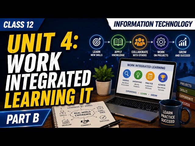 Work Integrated Learning IT | Class 12 IT | CBSE 2027 | EduZenith