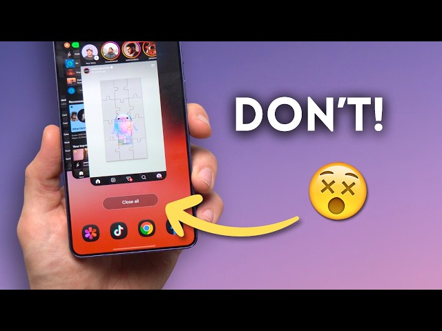 STOP Doing This On Your Samsung Galaxy!