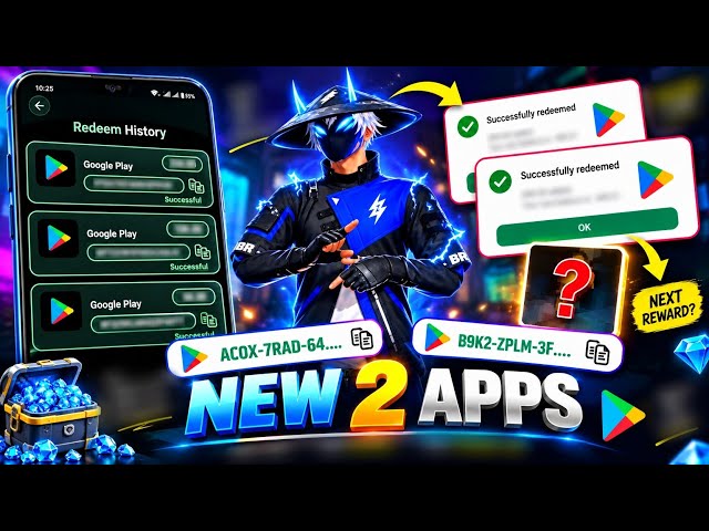 FREE REDEEM CODE (TOP 2 APPS) 🤩 | GOOGLE PLAY REDEEM CODE APP 2026