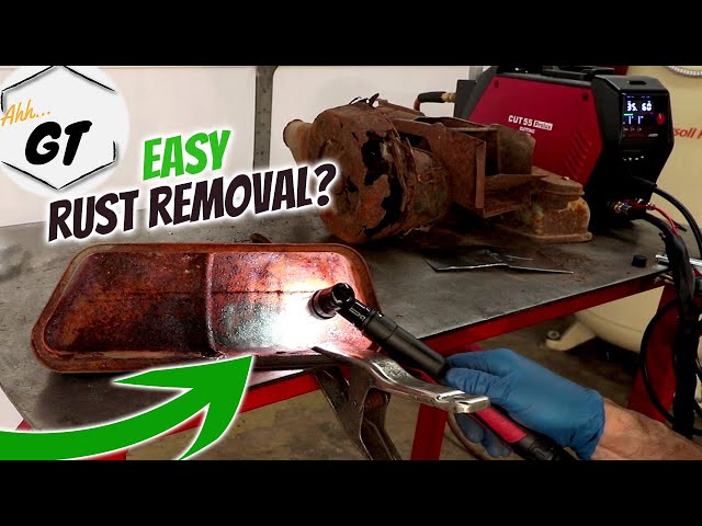 Easy RUST Removal Mode With Arc Captain Cut55 Prolux Plasma Cutter