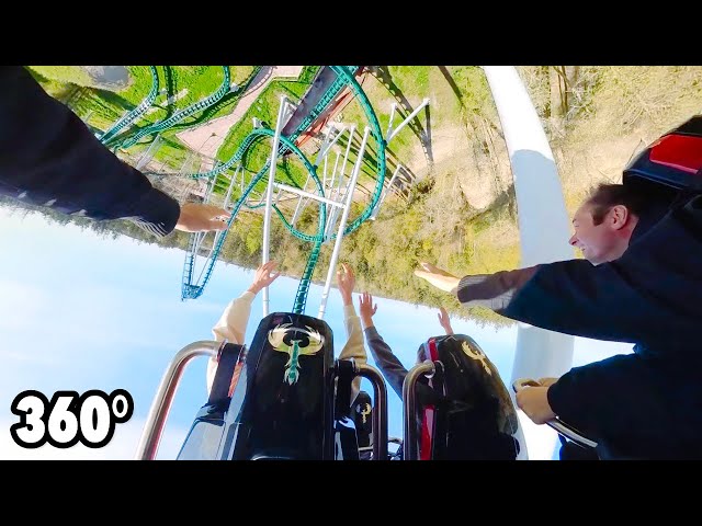 Fønix (Fårup Sommerland) - VR ONRIDE - 360° inversion roller coaster POV
