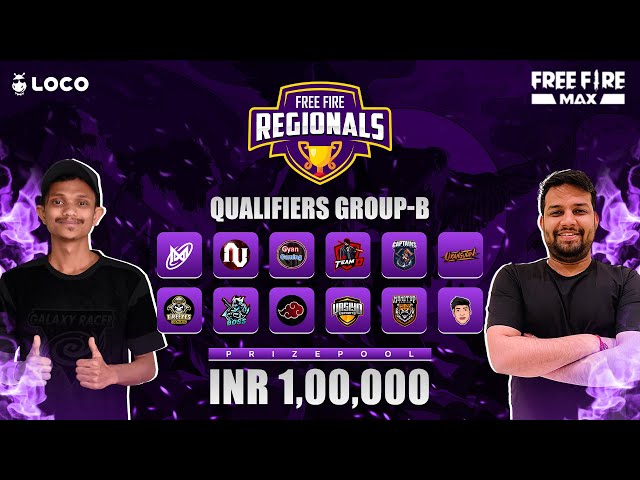 Free Fire Max | Regional Qualifiers Day 2 | Season 5 | Powered by Loco