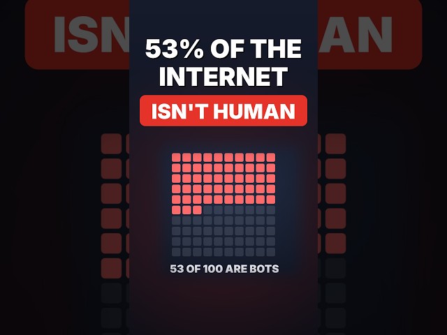 53% of the internet isn't human anymore