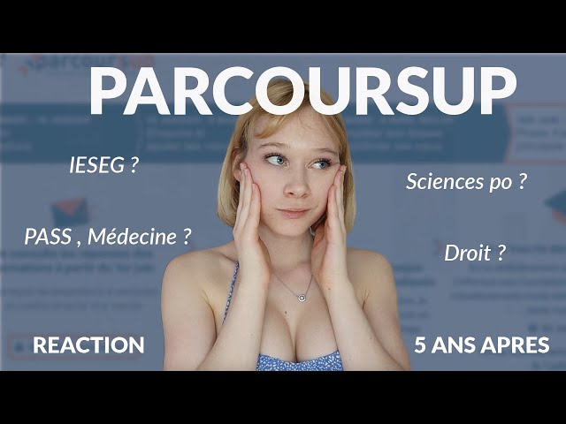 NOS RESULTATS PARCOURSUP (avec mes potes)