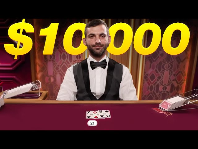 One Step from Victory.. $10,000 Blackjack Session