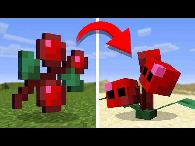 I Remade Food Items into Mobs in Minecraft