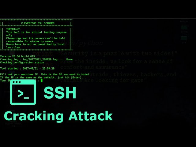 Full SSH Cracking Attack Using Python