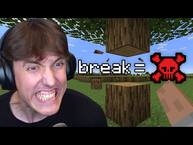 Beating Minecraft, But He Can't Break the Laws of PHYSICS