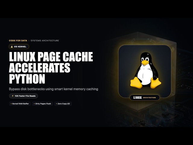 How Linux Page Cache Accelerates Python | Code For Data