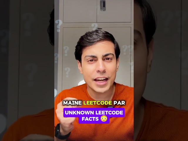 LeetCode Patterns You MUST Know😱 #leetcode #leetcodepatterns