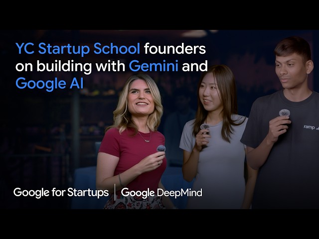 How builders at YC Startup School are using Gemini & Google AI