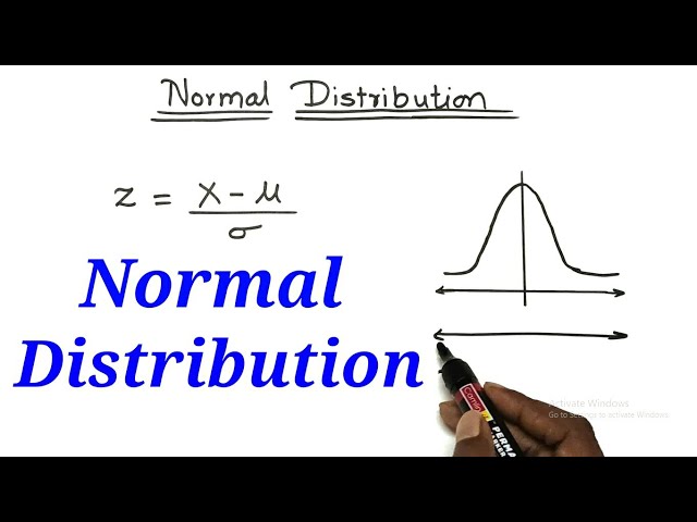 Normal Distribution | Probability | Mathematics | MMS | BCom | Engineering