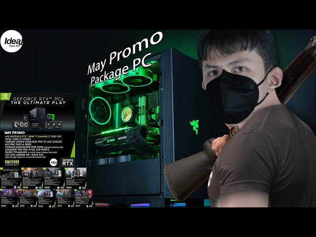Ideal Tech May Promo PC ft. RAZER | MSI GAMING X TRIO RTX™ 3080Ti 12GB | 2022