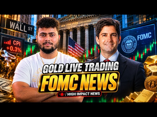 FOMC LIVE XAUUSD TRADING | GOLD Live Trading | CRYPTO Live | Bitcoin Live  #xauusd #forextrading