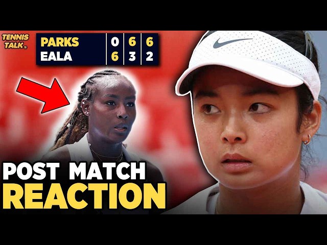 Eala Tough Loss vs Parks at Australian Open 2026 | Tennis News