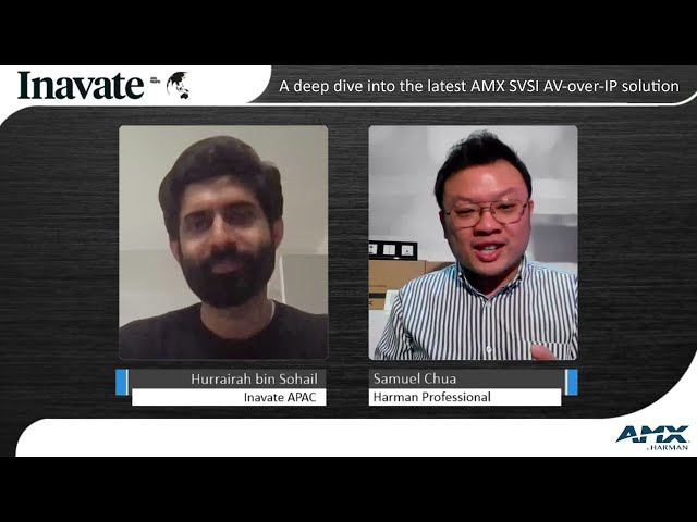 A deep dive into the latest AMX SVSI AV-over-IP solution