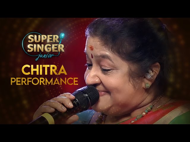 K.S.Chitra's Mesmerizing Song Performance | Super Singer Junior | StarMaa