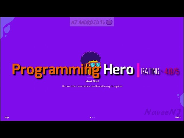 Programming Hero - Best App Everyone Can Learn to Code [Android] #01