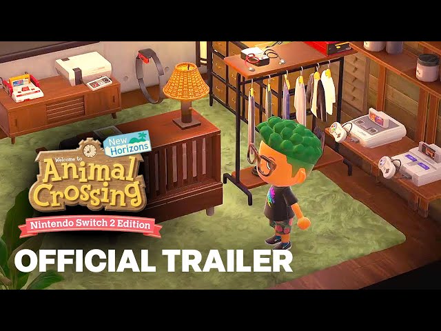 Animal Crossing: New Horizons – 3.0 Update and Switch 2 Edition Overview Trailer