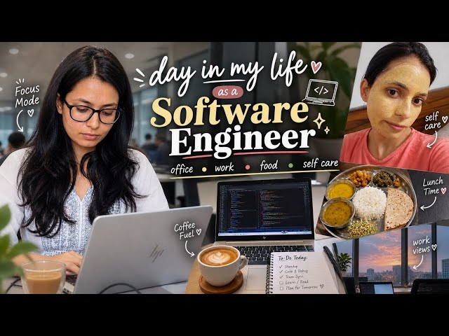 A day in the life of a software engineer in India 💻| Bangalore vlog 💻🤩