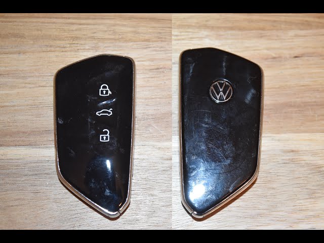 VW ID.4 / Skoda Octavia key fob battery replacement - EASY DIY