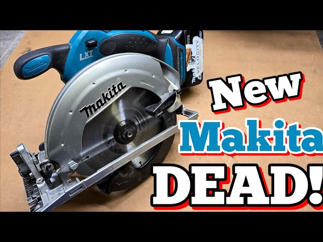 Repairing a new faulty Makita DSS611 Saw under warranty. 