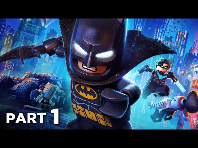 LEGO BATMAN Legacy of the Dark Knight Walkthrough Gameplay Part 1 - INTRO (FULL GAME)