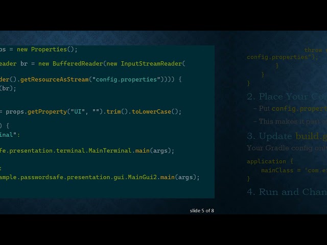 Dynamically Selecting Java mainClass Based on Config in Gradle Projects