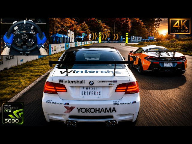 BMW E92 M3 GTS - Forza Horizon 6 | Hokubu Circuit 10-Lap Race | MOZA R9 Steering Wheel | RTX 5090