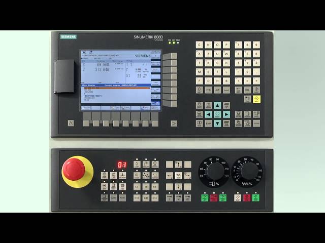 SINUMERIK 808D Tutorial Turning Part 17 - Dry run